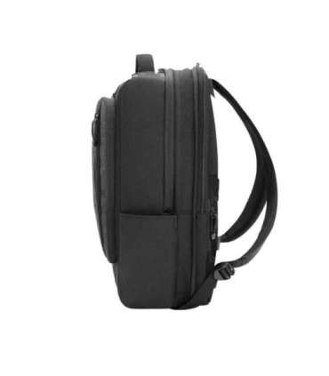 HP Executive 16 Backpack, Water Resistant, Expandable, Cable Pass-through USB-C port - Black, Grey