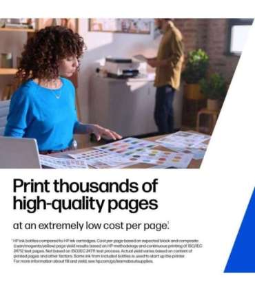 HP GT52 Cyan Ink Bottle, 8000 pages, for HP DeskJet GT series, Cronos