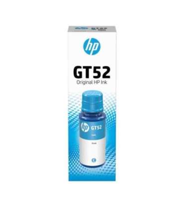HP GT52 Cyan Ink Bottle, 8000 pages, for HP DeskJet GT series, Cronos