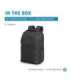 HP Professional 17.3 Backpack, RFID/Bluetooth tracker pocket - Black