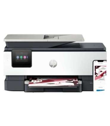 HP OfficeJet Pro 8122e HP+ AIO All-in-One Printer - A4 Color Ink, Print/Copy/Scan, Automatic Document Feeder, Auto-Duplex, LA