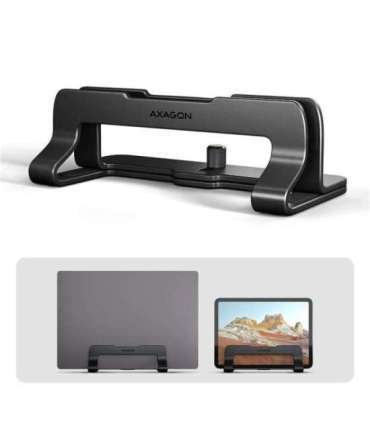 NB ACC STAND 10"-17.3"/VERT. ALUMINUM STND-VB AXAGON