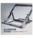 NB ACC STAND 10"-17.3"/ALUMINUM GREY STND-LAG AXAGON