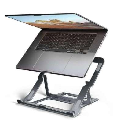 NB ACC STAND 10"-17.3"/ALUMINUM GREY STND-LAG AXAGON