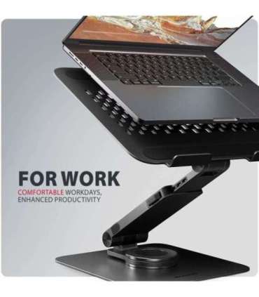 NB ACC STAND 10-17" ROTATING/ALUMINUM STND-LRB AXAGON