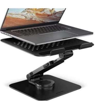 NB ACC STAND 10-17" ROTATING/ALUMINUM STND-LRB AXAGON