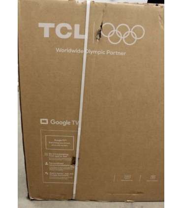 SALE OUT. TCL 4K QLED TV 65T8C 65 Smart TV Google TV DAMAGED PACKAGING