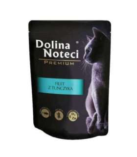 DOLINA NOTECI Premium Tuna fillet in sauce - wet cat food - 85 g