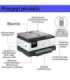 HP OfficeJet Pro 8132e Wireless All-in-One Color Printer, Instant Ink Two-sided printing