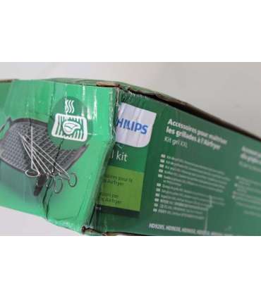 SALE OUT. Philips HD9959/00 Airfryer Barbecue set XXL Philips Airfryer Barbecue set XXL HD9959/00 DAMAGED