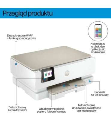 HP ENVY Inspire 7220e Wireless All-in-One Color Printer, Instant Ink Copier, Scanner