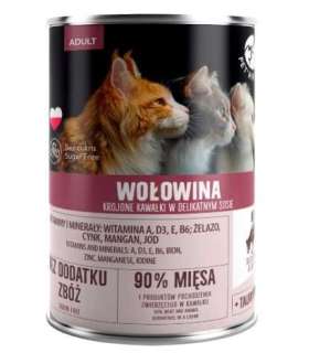 PET REPUBLIC Adult Beef - wet cat food - 400g