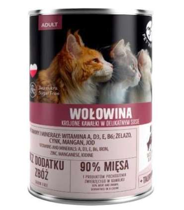 PET REPUBLIC Adult Beef - wet cat food - 400g