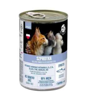 PETREPUBLIC Sprat Pieces in a delicate sauce - wet cat food - 400g