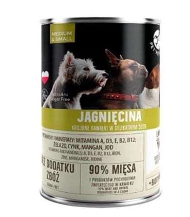 PET REPUBLIC Adult Medium & Small Lamb - wet dog food - 400g