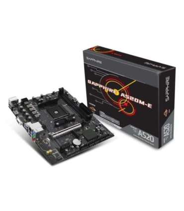 Sapphire A520M-E AMD A520 Socket AM4 micro ATX