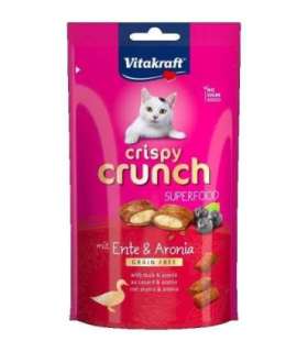 VITAKRAFT Crispy Crunch Duck with chokeberry - cat treats - 60g