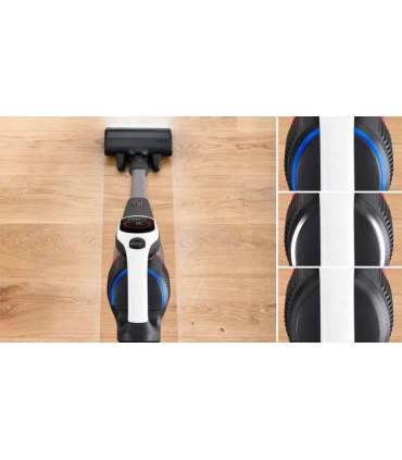 Bosch BCS931WBA stick vacuum/electric broom Battery Dry HEPA Bagless 0.4 L White 3 Ah