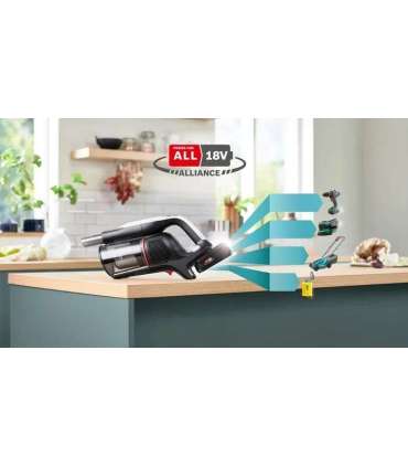 Bosch BCS931WBA stick vacuum/electric broom Battery Dry HEPA Bagless 0.4 L White 3 Ah