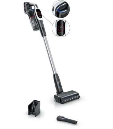 Bosch BCS931WBA stick vacuum/electric broom Battery Dry HEPA Bagless 0.4 L White 3 Ah