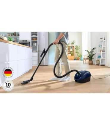 Bosch Serie 4 BGL38BU1 vacuum Drum vacuum Dry 600 W Dust bag
