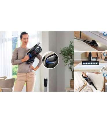 Bosch BCS931GAC stick vacuum/electric broom Battery Dry HEPA Bagless 0.4 L Graphite 3 Ah