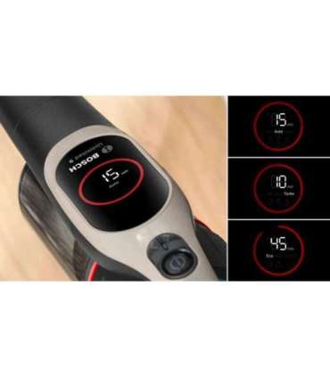 Bosch BCS931GAC stick vacuum/electric broom Battery Dry HEPA Bagless 0.4 L Graphite 3 Ah