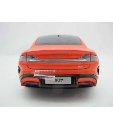 Xiaomi SU7 1/18 Die-cast Model Car Lava Orange Xiaomi
