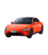Xiaomi SU7 1/18 Die-cast Model Car Lava Orange Xiaomi