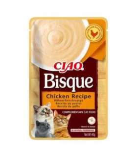 INABA CAT CIAO BISQUE CHICKEN,BEEF,FISH 10x40g