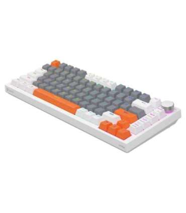 Savio ASTRAL WHITE JADE 3 COLOURS keyboard Gaming USB QWERTY US International