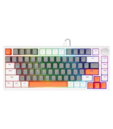 Savio ASTRAL WHITE JADE 3 COLOURS keyboard Gaming USB QWERTY US International