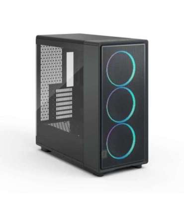 Fractal Design Case Epoch XL Black TG RGB Light Tint ATX Power supply included No