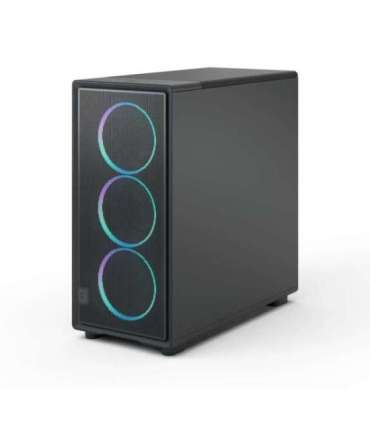 Fractal Design Case Epoch XL Black TG RGB Light Tint ATX Power supply included No