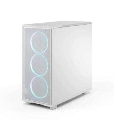 Fractal Design Case Epoch XL White TG RGB Clear Tint ATX Power supply included No