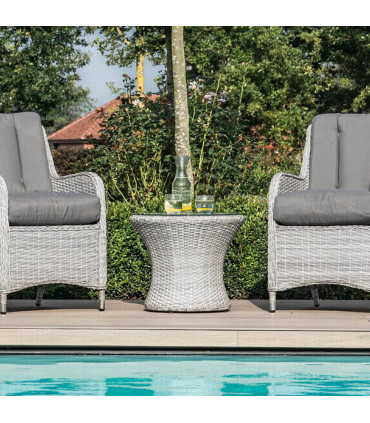 Журнальный столик ASCOT D56xH46см, серый