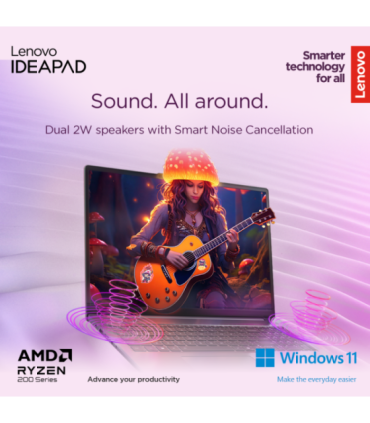 Lenovo IdeaPad Slim 3 15AMN8 Arctic Grey 15.6 " TN FHD 1920 x 1080 pixels Anti-glare AMD Ryzen 3 7320U |