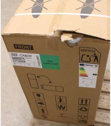 SALE OUT. Candy Refrigerator COT1S45EW Energy efficiency class E Free standing Larder Height 84 cm Fridge