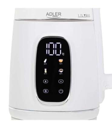 ADLER AD 1305 electric kettle white/silver