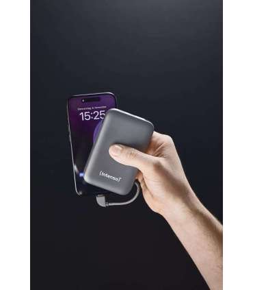 POWER BANK USB 10000MAH/GREY S10000 7333034 INTENSO