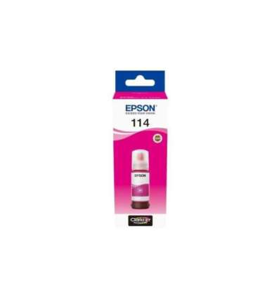 Epson Ink 114 EcoTank Magenta (C13T07B340)