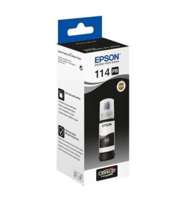Epson Ink 114 EcoTank Photo Black Schwarz (C13T07B140)