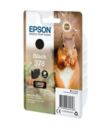 Epson Ink 378 Black Schwarz (C13T37814010)