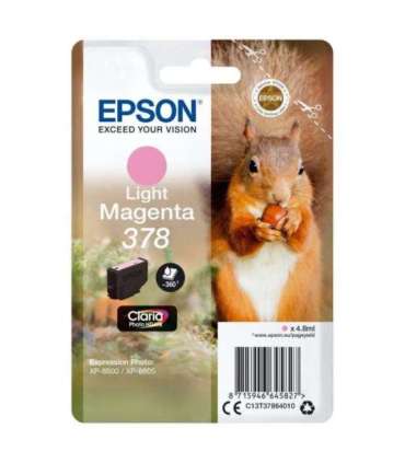Epson Ink 378 Light Magenta (C13T37864010)