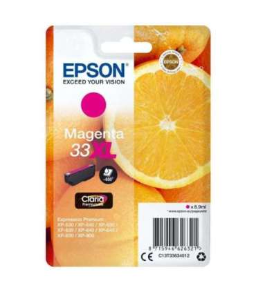 Epson Ink Magenta No 33XL Epson33XL Epson 33XL (C13T33634012)