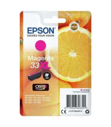 Epson Ink Magenta No 33XL Epson33XL Epson 33XL (C13T33634012)