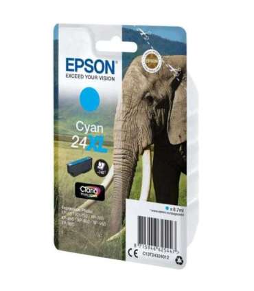 Epson Ink No 24 Epson24 Epson 24 XL Cyan (C13T24324012)