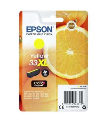 Epson Ink Yellow Gelb No 33XL Epson33XL Epson 33XL (C13T33644012)