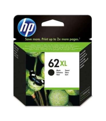 HP Ink No 62XL HP62XL HP 62XL Black Schwarz (C2P05AE)
