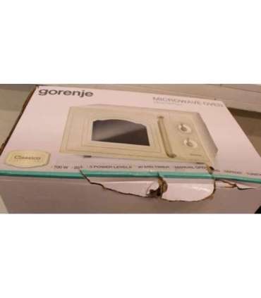 SALE OUT. Gorenje MO4250TCLI Microwave oven, Free standing, Capacity 20 L, Power 700 W, No display, Ivory Gorenje